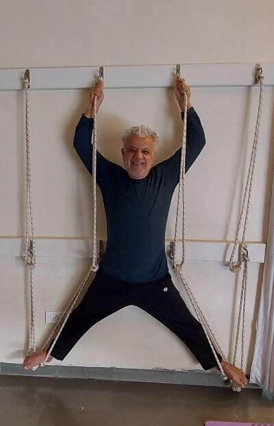 Personal Yoga Class 36 Vishnu Seniors Rope 004